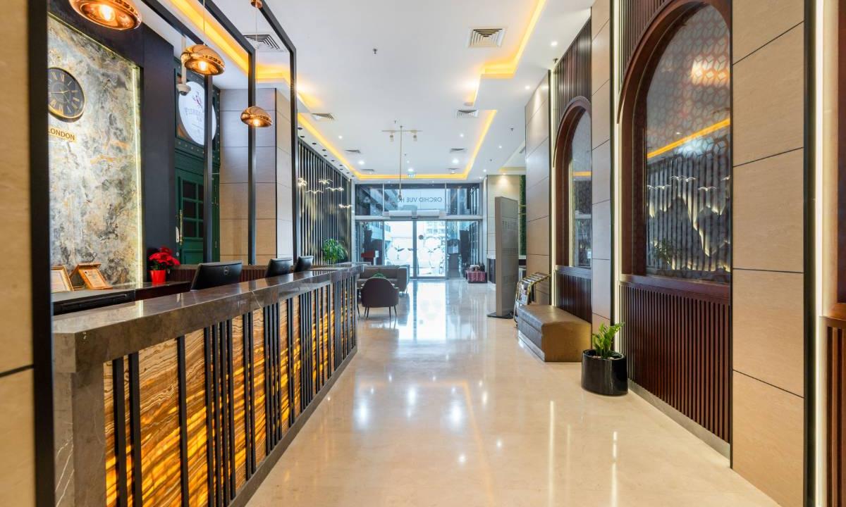 Reception Orchid Vue Hotel Dubai Reception Orchid Vue Hotel Dubai